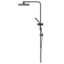 Lia 250mm Square Twin Shower Mixer Set